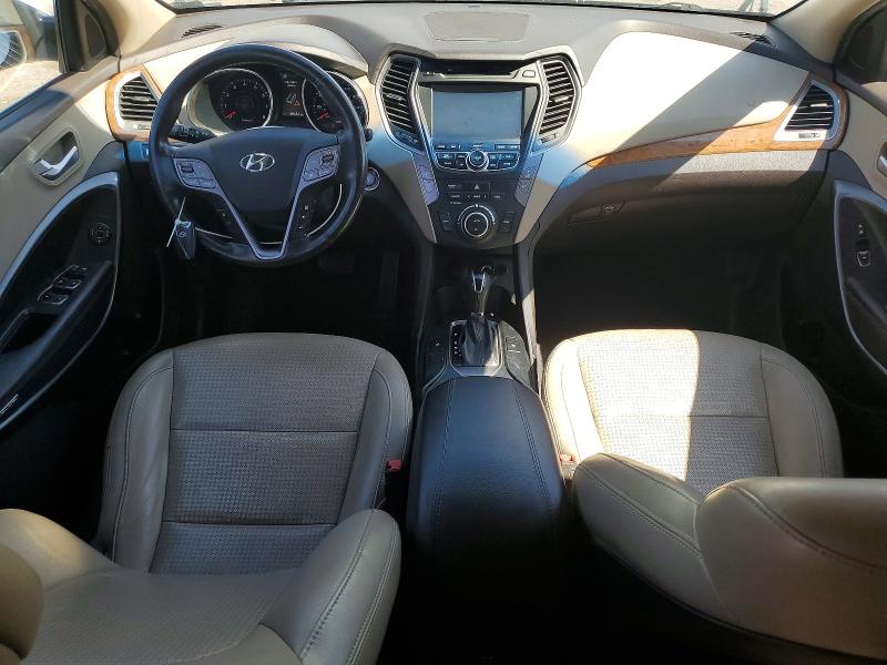 2013 Hyundai Santa fe VIN 5XYZWDLA4DG061160 COPART salvage auction — REAR END, Ut - Certificate Of Title, sold $775 on 2026-07-16 (photo 8)