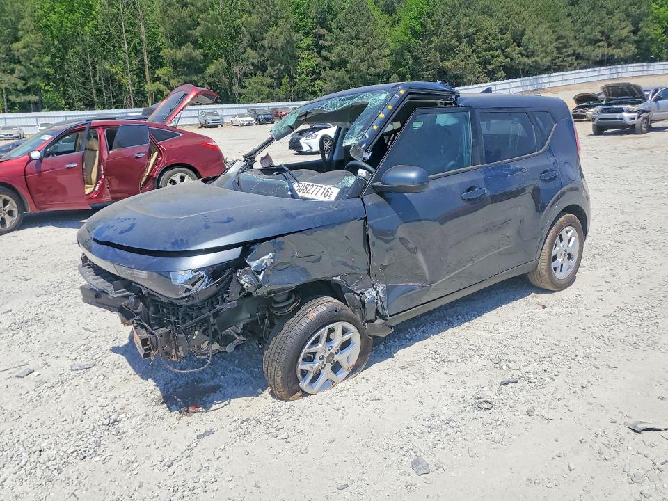 2025 Kia Soul VIN KNDJ23AU6S7968583 COPART salvage auction — ALL OVER, Ga - Cert Of Title-Salvage, sold $1,750 on 2026-07-08 (photo 1)
