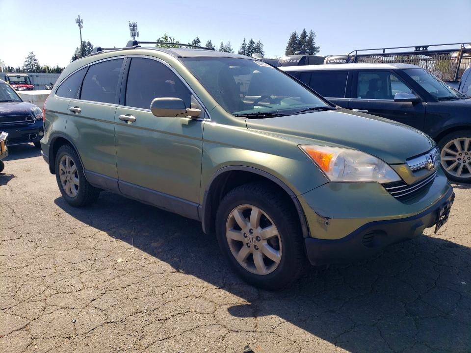 2007 Honda Cr-v VIN JHLRE38767C052823 COPART salvage auction — REAR END, Or - Salvage Title Certificate, sold $600 on 2026-07-13 (photo 4)