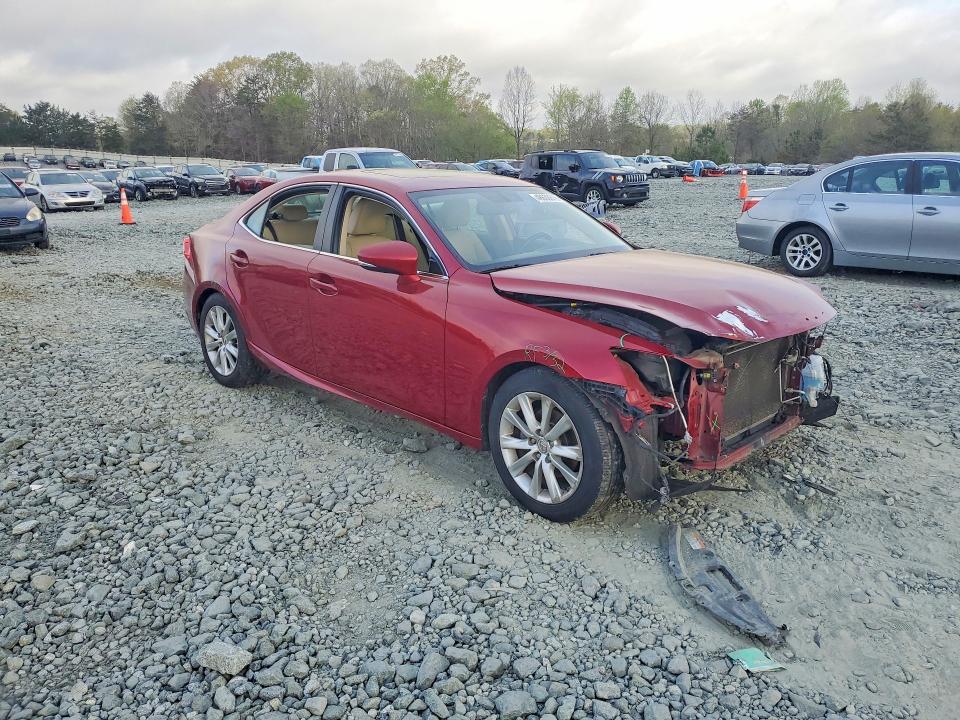 2015 Lexus Is 250 VIN JTHBF1D27F5075376 COPART salvage auction — FRONT END, NC - SALVAGE CERTIFICATE OF TITLE, sold $2,000 on 2026-07-29 (photo 4)