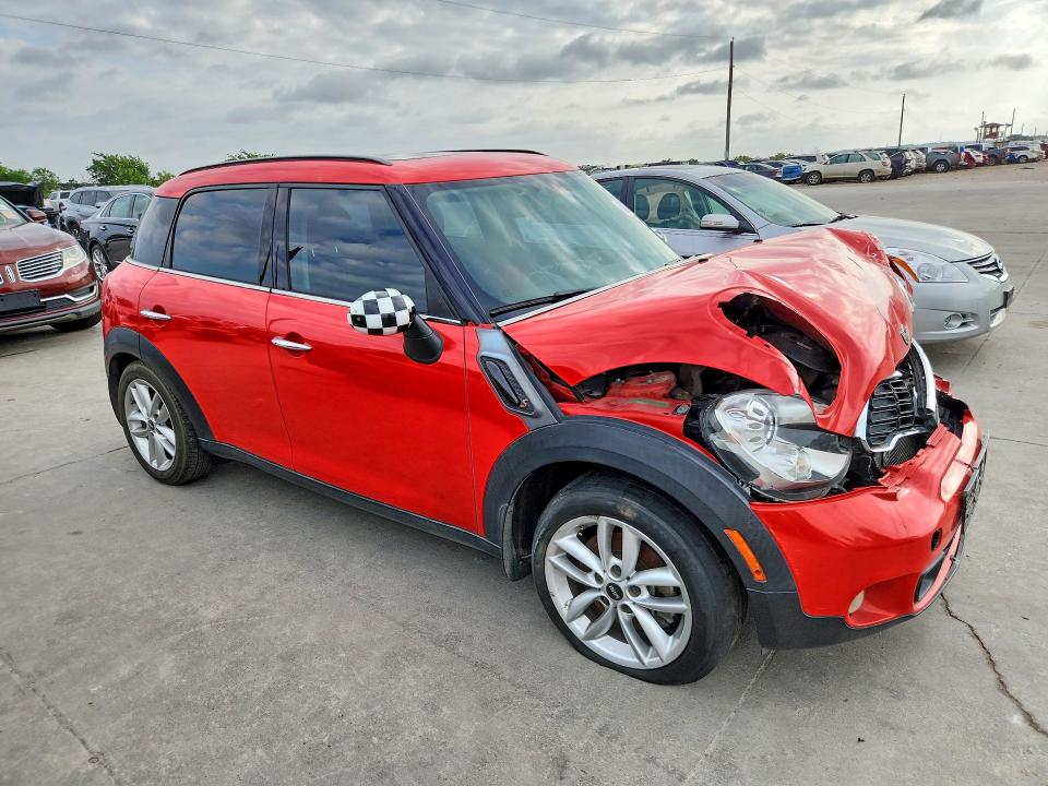 2012 Mini Cooper VIN WMWZC3C52CWL82697 COPART salvage auction — FRONT END, TX - CERTIFICATE OF TITLE (P), sold $1,200 on 2026-07-30 (photo 4)