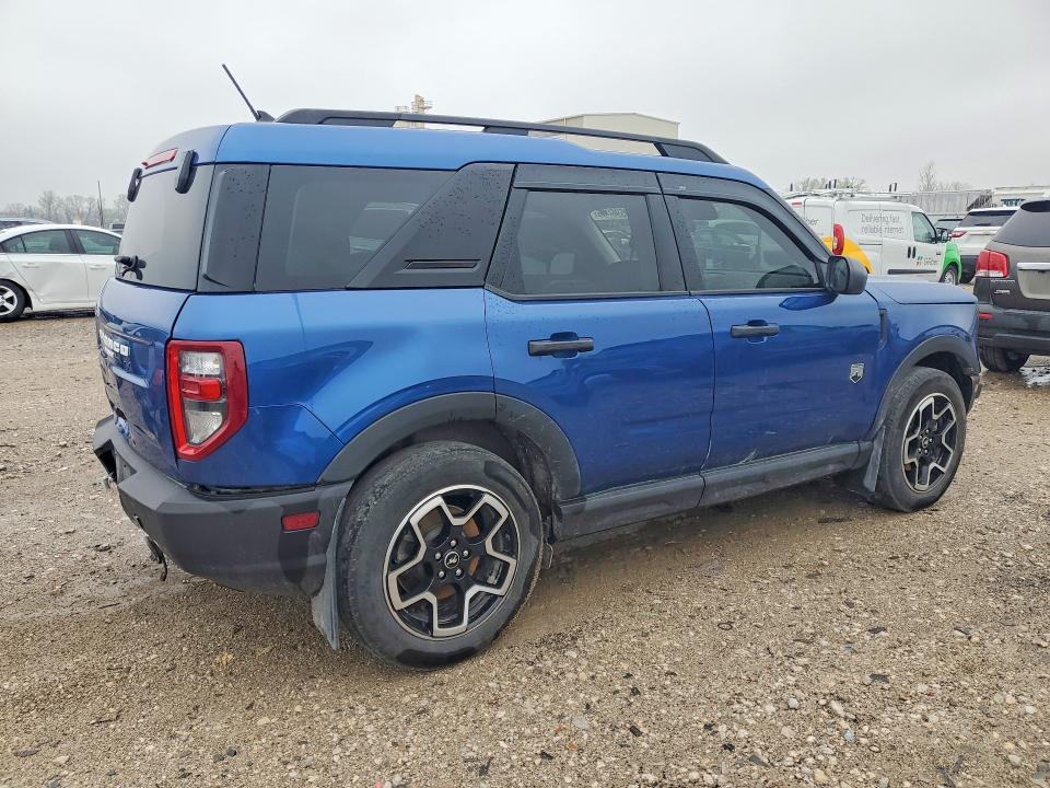 2024 Ford Bronco VIN 3FMCR9B61RRE75707 COPART salvage auction — REAR END, Ks - Cert Of Title-Salvage, sold $8,100 on 2026-07-02 (photo 3)