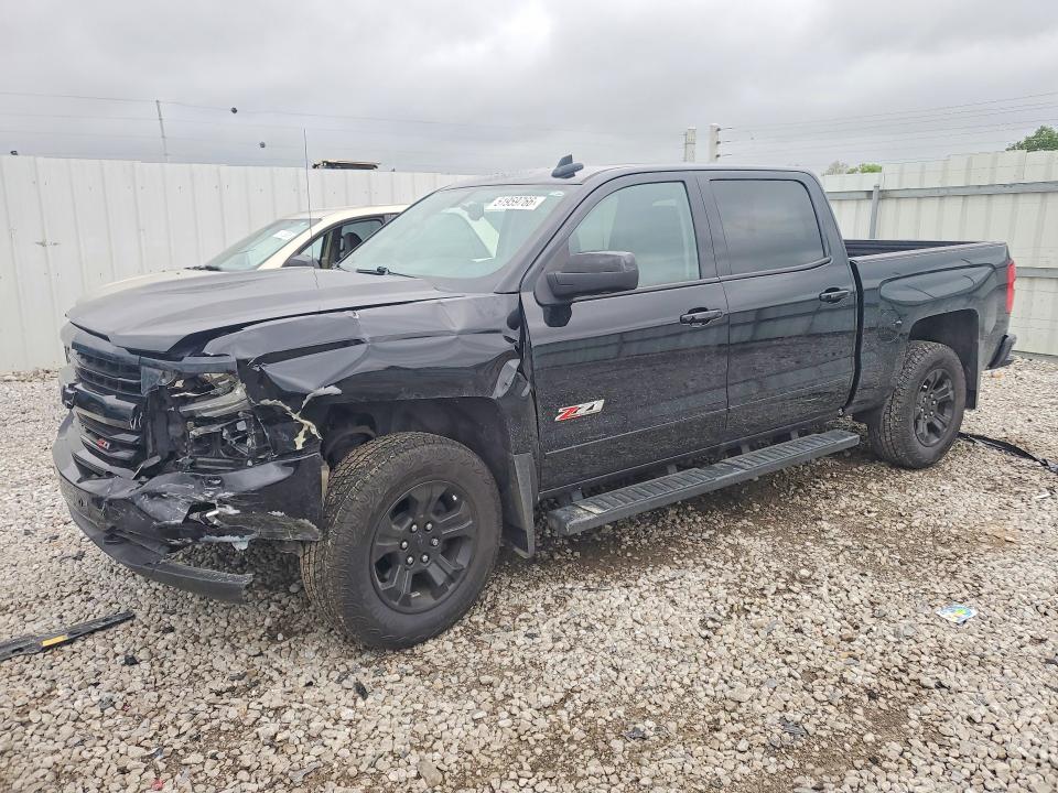 2018 Chevrolet Silverado VIN 3GCUKSEC9JG616562 COPART salvage auction — FRONT END, Oh - Cert Of Title-Salvage, sold $12,700 on 2026-07-31 (photo 1)