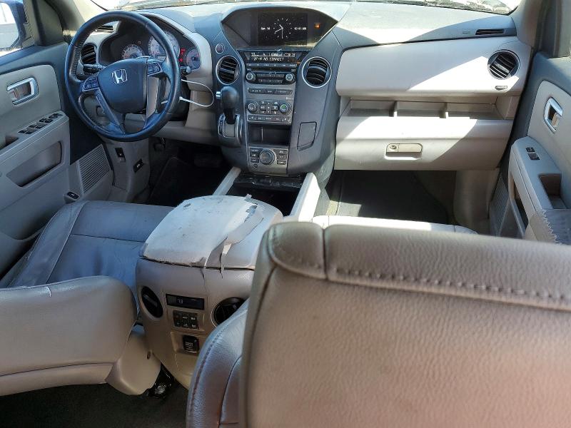 2014 Honda Pilot VIN 5FNYF3H71EB008914 COPART salvage auction — FRONT END, Ca - Salvage Certificate, sold $2,100 on 2026-07-02 (photo 8)