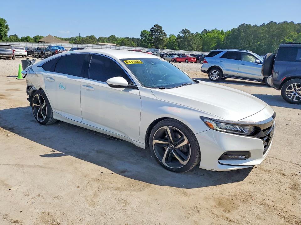 2020 Honda Accord VIN 1HGCV1F3XLA143835 COPART salvage auction — REAR END, Ms - Cert Of Title-Salvaged, sold $300 on 2026-07-31 (photo 4)