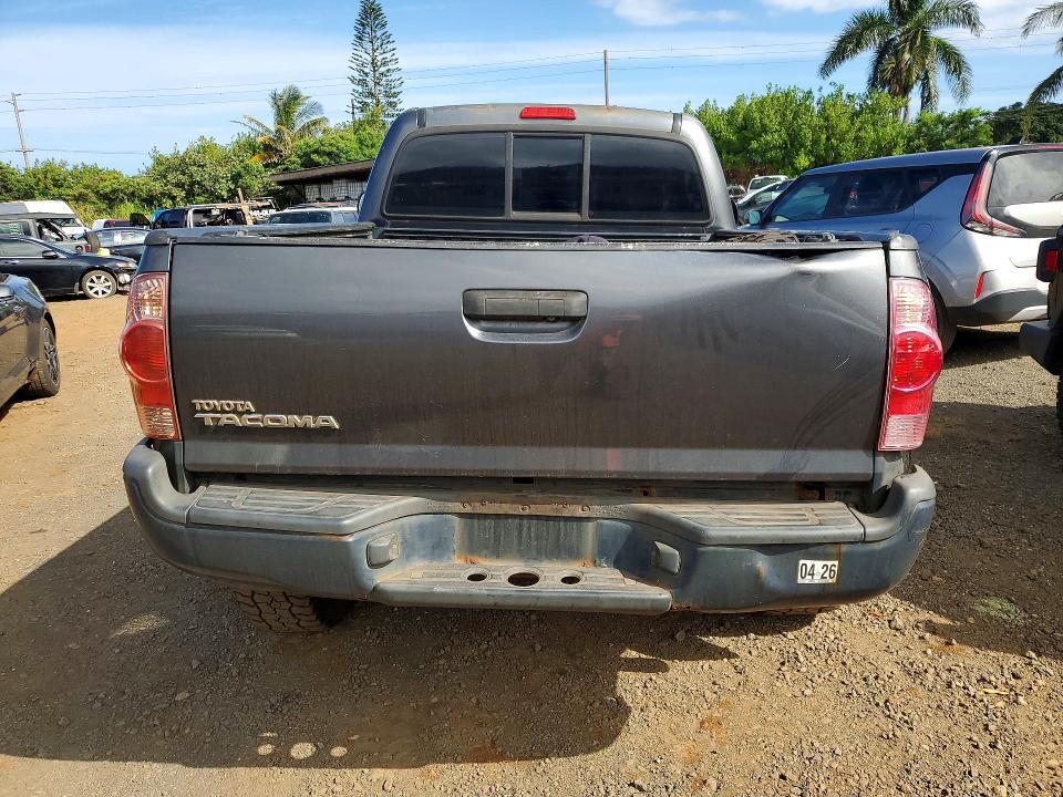 2009 Toyota Tacoma VIN 5TEPX42N09Z611105 COPART salvage auction — UNDERCARRIAGE, Hi - Certificate Of Salvage, sold $1,500 on 2026-07-27 (photo 6)