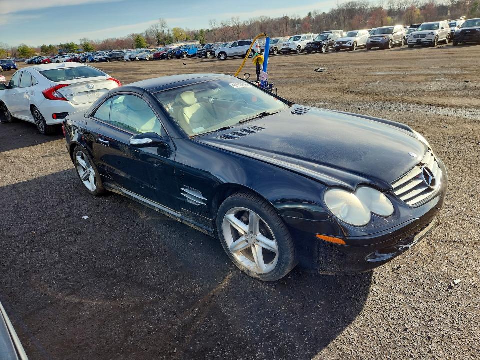 2004 Mercedes-benz Sl-class VIN WDBSK75F44F085807 COPART salvage auction — MECHANICAL, Ny - Certificate Of Title, sold $3,000 on 2026-07-28 (photo 4)