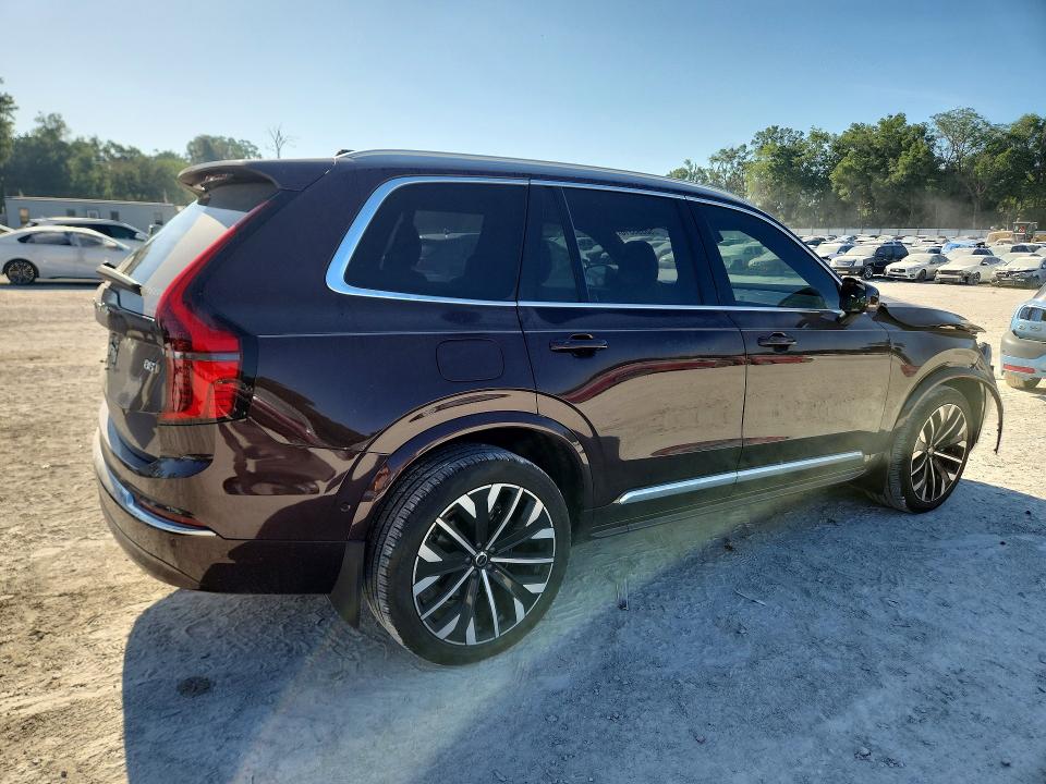 2025 Volvo Xc90 VIN YV4M12JB4S1358772 COPART salvage auction — FRONT END, Salvage Title, sold $9,400 on 2026-07-28 (photo 3)