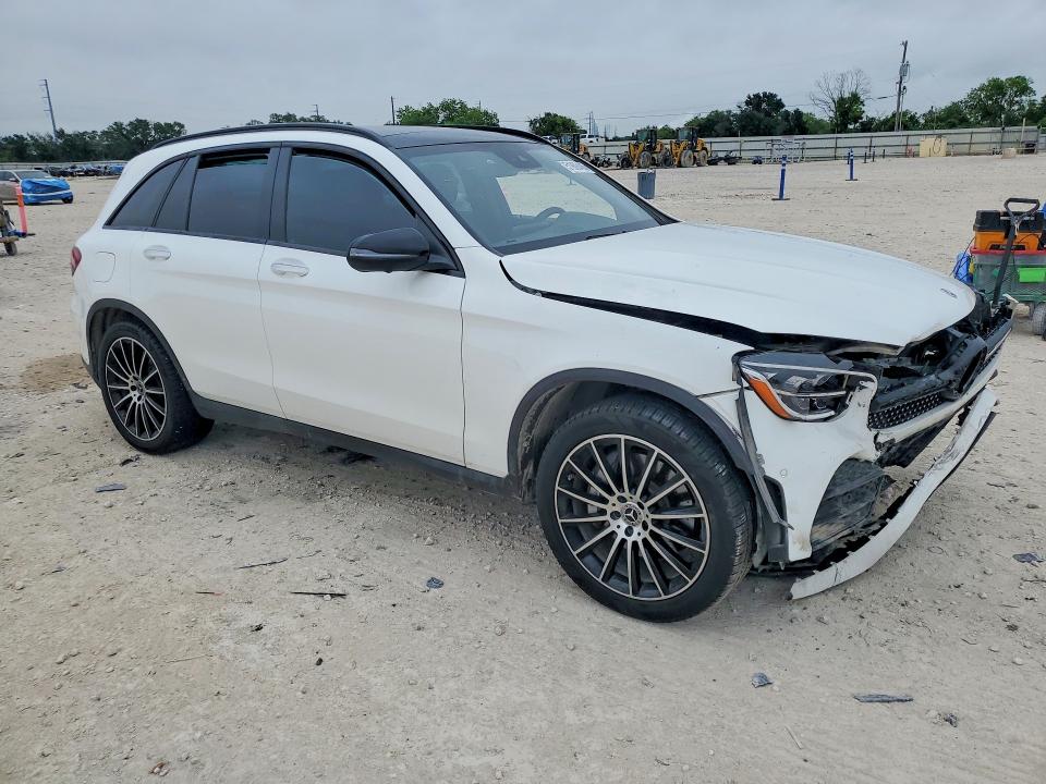 2022 Mercedes-benz Glc VIN W1N0G8EB4NG046104 COPART salvage auction — FRONT END, Tx - Salvage Vehicle Title, sold $1,600 on 2026-07-30 (photo 4)