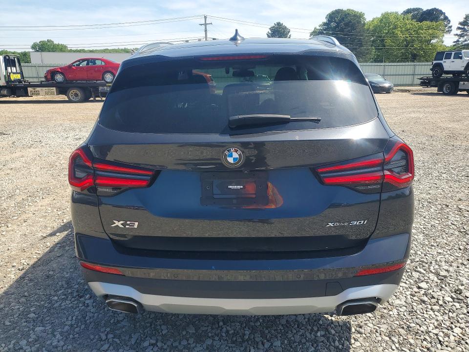 2022 BMW X3 VIN WBX57DP04NN169868 COPART salvage auction — SIDE, Ar - Cert Of Title-Salvage, sold $17,700 on 2026-07-08 (photo 6)