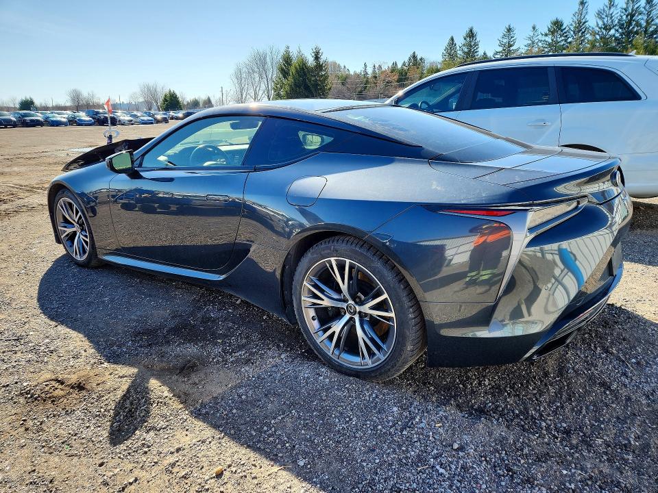 2018 Lexus Lc VIN JTHHP5AY8JA003979 COPART salvage auction — FRONT END, ON - PERMIT NO BRAND - UNFIT, sold $33,250 on 2026-07-07 (photo 2)