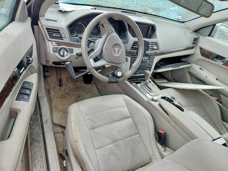 2013 Mercedes-benz E-klasse VIN WDDKJ8JB8DF196489 COPART salvage auction — ENGINE BURN, Id - Salvage Certificate Of Title, sold $650 on 2026-07-17 (photo 8)