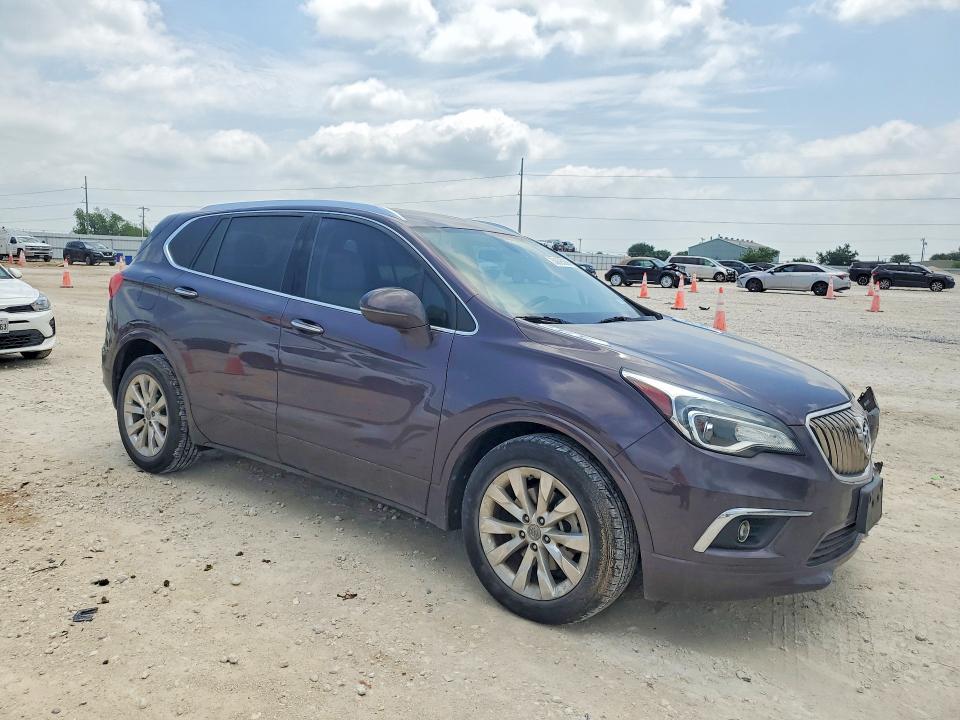 2018 Buick Envision VIN LRBFX1SA3JD006028 COPART salvage auction — FRONT END, TX - SALVAGE VEHICLE TITLE, sold $1,900 on 2026-07-16 (photo 4)