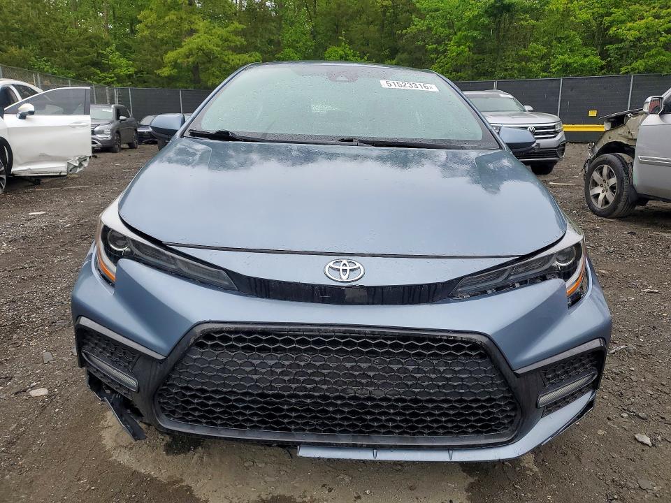 2020 Toyota Corolla VIN 5YFS4RCE4LP031917 COPART salvage auction — SIDE, Md - Cert Of Salvage < 75% Damage, sold $1,650 on 2026-07-21 (photo 5)