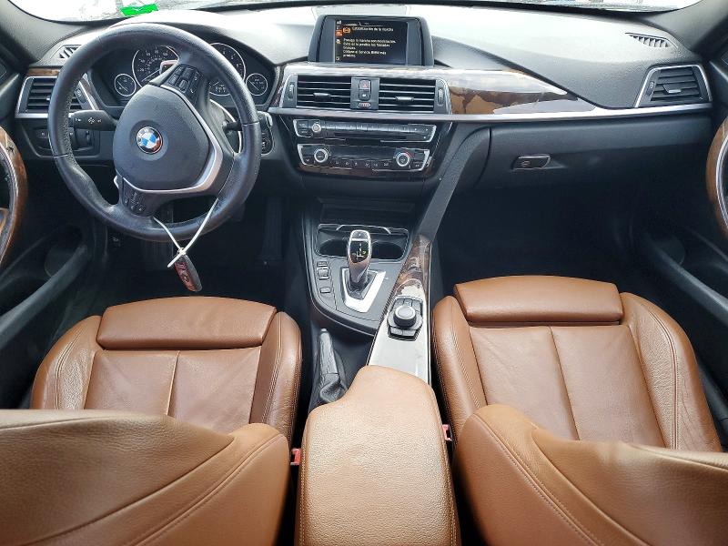 2016 BMW 3er VIN WBA8E9C52GK643526 COPART salvage auction — FRONT END, Salvage Title, sold $2,200 on 2026-08-17 (photo 8)