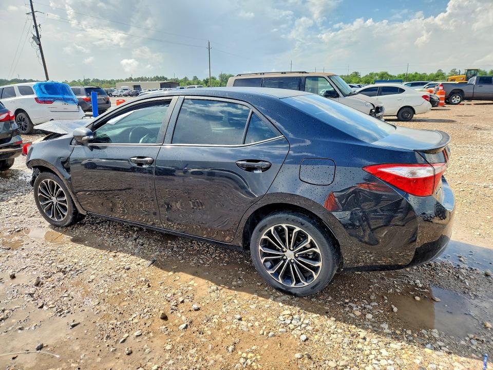 2014 Toyota Corolla VIN 5YFBURHE7EP034998 COPART salvage auction — FRONT END, Tx - Salvage Vehicle Title, sold $1,250 on 2026-07-09 (photo 2)