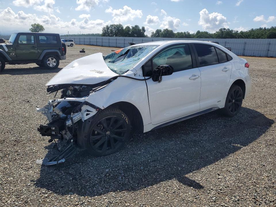 2023 Toyota Corolla VIN JTDBDMHE0PJ003618 COPART salvage auction — ALL OVER, CA - SALVAGE CERTIFICATE, sold $1,750 on 2026-07-17 (photo 1)