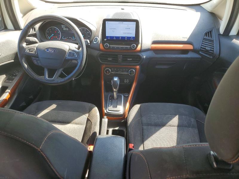 2021 Ford Ecosport VIN MAJ6S3GL9MC399832 COPART salvage auction — FRONT END, Sc - Cert Of Title-Salvage, sold $1,950 on 2026-07-06 (photo 8)