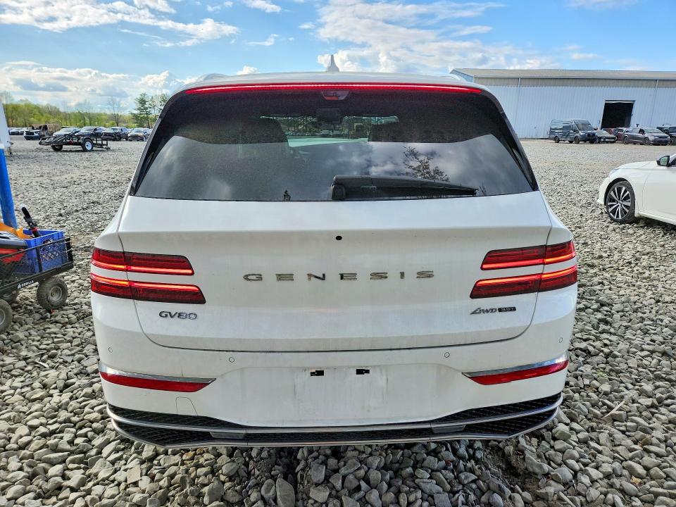 2025 Genesis Gv80 VIN KMUHEESC9SU273424 COPART salvage auction — FRONT END, Id - Salvage Certificate Of Title, sold $16,200 on 2026-08-03 (photo 6)