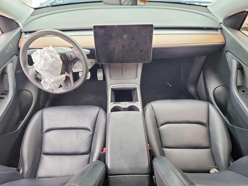 2022 Tesla Model y VIN 7SAYGDEF0NF452268 COPART salvage auction — FRONT END, Tx - Certificate Of Title, sold $6,900 on 2026-07-09 (photo 8)