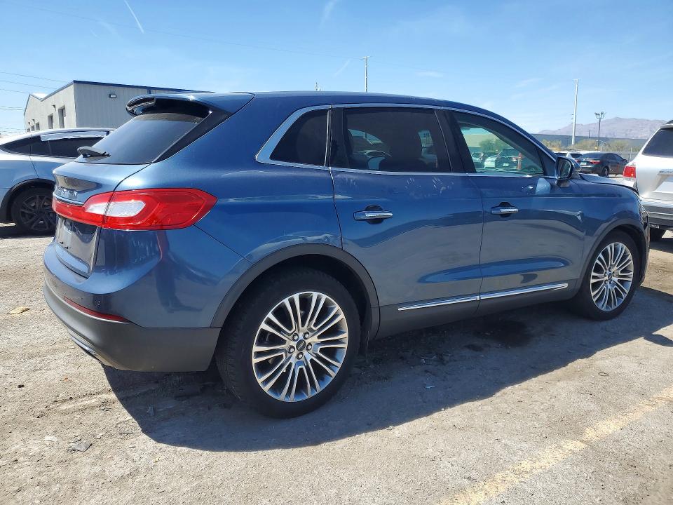 2018 Lincoln Mkx VIN 2LMPJ6LR6JBL29357 COPART salvage auction — FRONT END, Nv - Salvage Title, sold $1,250 on 2026-07-02 (photo 3)