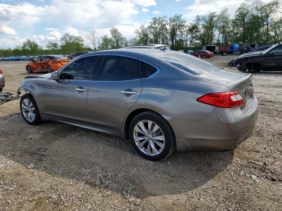 2011 Infiniti M VIN JN1AY1AR7BM570706 COPART salvage auction — FRONT END, Md - Cert Of Salvage > 75% Damage, sold $400 on 2026-07-23 (photo 2)