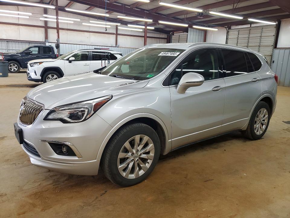 2017 Buick Envision VIN LRBFXBSAXHD093684 COPART salvage auction — FRONT END, Nc - Salvage Certificate Of Title, sold $200 on 2026-07-22 (photo 1)