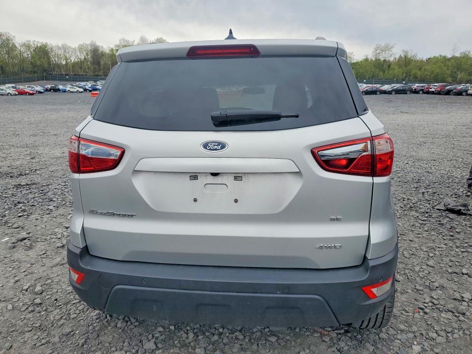 2020 Ford Ecosport VIN MAJ6S3GL7LC334444 COPART salvage auction — FRONT END, Pa - Certificate Of Salvage, sold $1,550 on 2026-07-28 (photo 6)