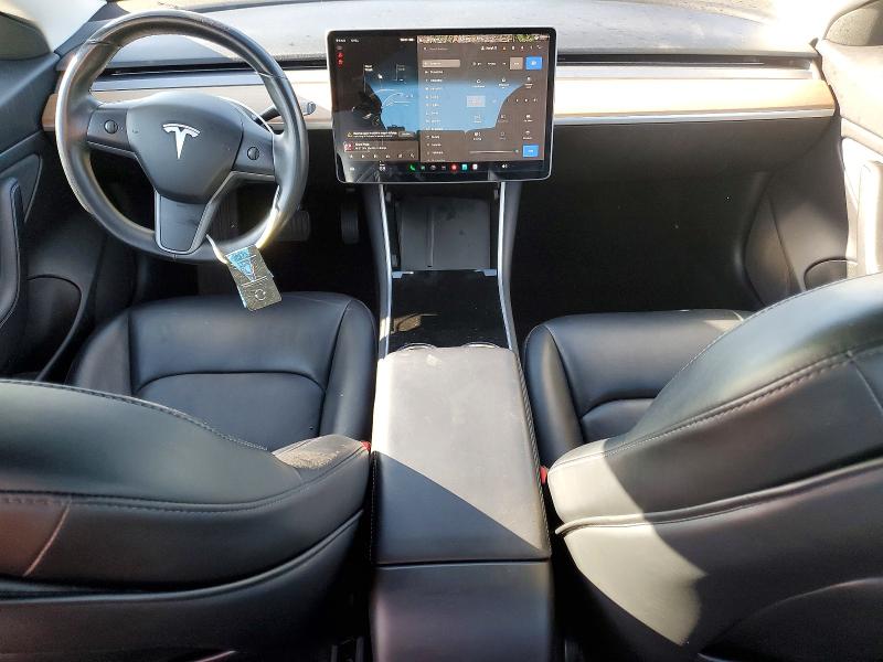 2018 Tesla Model 3 VIN 5YJ3E1EA2JF070978 COPART salvage auction — REAR END, Ca - Salvage Certificate, sold $4,550 on 2026-07-23 (photo 8)