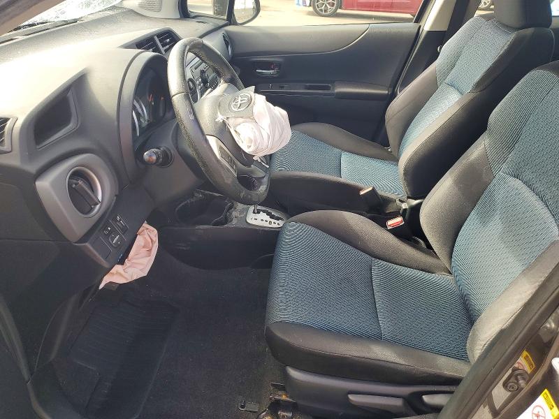 2014 Toyota Yaris VIN JTDKTUD34ED581420 COPART salvage auction — FRONT END, Fl - Cert Of Title Slvg Rebuildable, sold $700 on 2026-07-27 (photo 7)