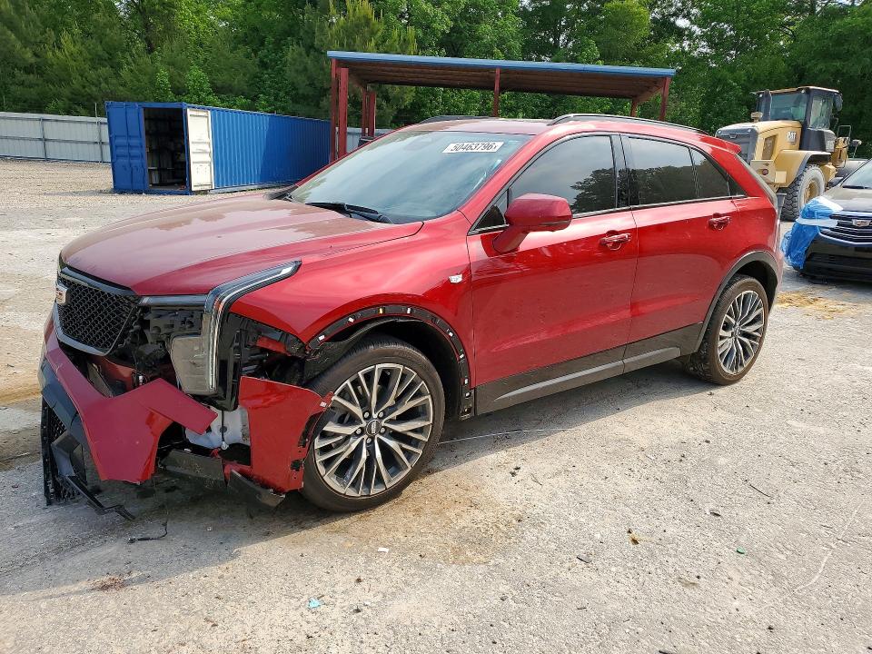 2025 Cadillac Xt4 VIN 1GYFZER41SF111668 COPART salvage auction — FRONT END, Salvage Title, sold $13,100 on 2026-07-17 (photo 1)