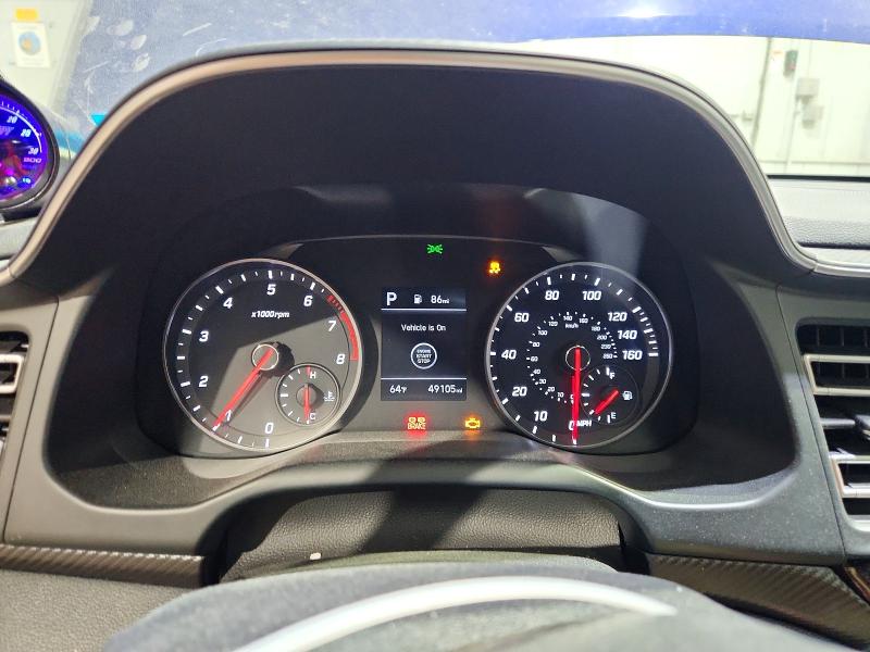 2020 Hyundai Elantra VIN KMHD04LBXLU070331 COPART salvage auction — REAR END, Nh - Cert Of Title-Salvage, sold $3,500 on 2026-07-28 (photo 9)