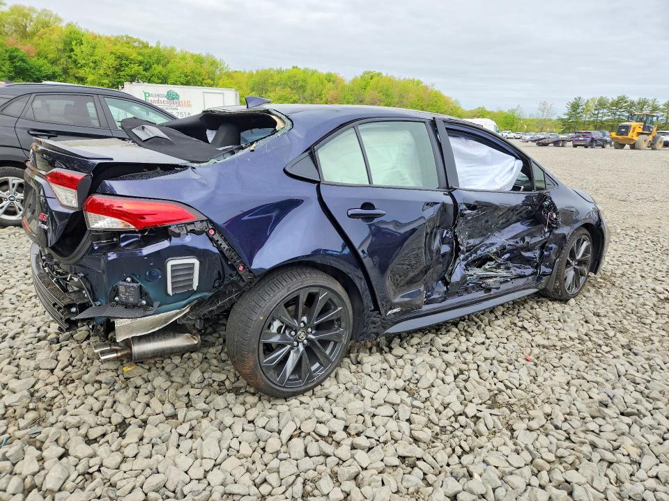 2026 Toyota Corolla VIN JTDBDMHE7T3032922 COPART salvage auction — REAR END, NJ - CERT OF TITLE-SALVAGE, sold $2,500 on 2026-07-27 (photo 3)