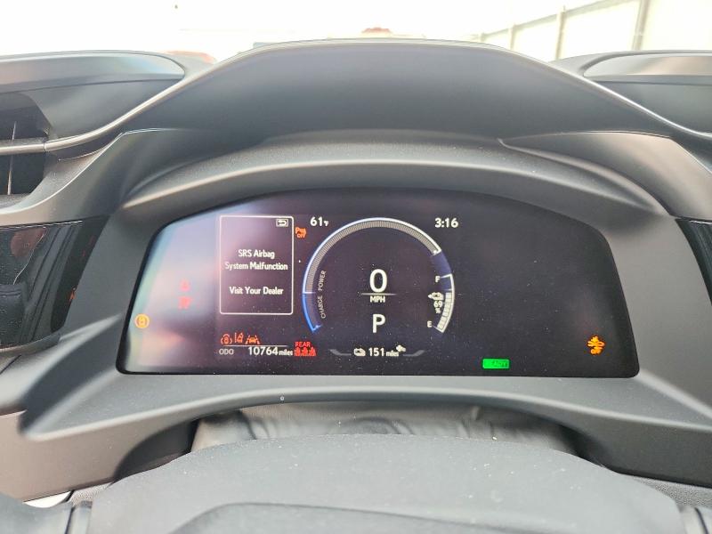 2025 Lexus VIN JTJABABB2SA012292 COPART salvage auction — FRONT END, Tx - Salvage Vehicle Title, sold $18,300 on 2026-07-24 (photo 9)
