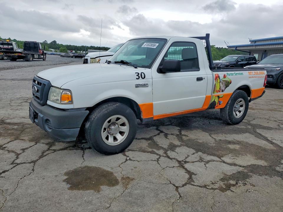 2011 Ford Ranger VIN 1FTKR1ADXBPB00896 COPART salvage auction — REAR END, TN - SALVAGE CERTIFICATE, sold $1,950 on 2026-07-02 (photo 1)