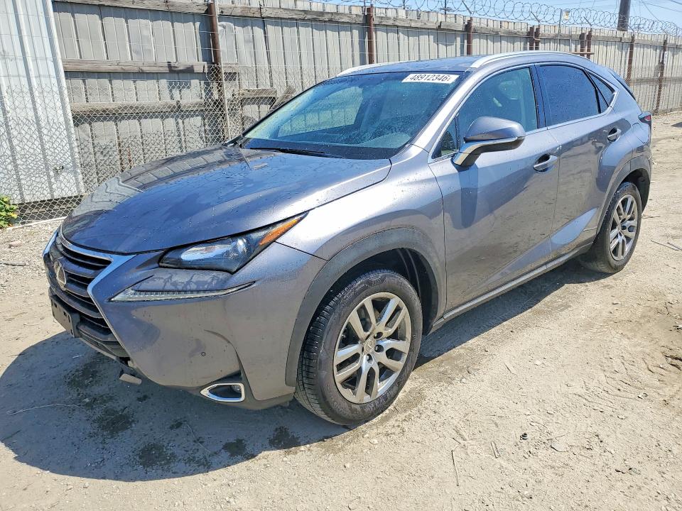2016 Lexus Nx VIN JTJYARBZ7G2023495 COPART salvage auction — REAR END, CA - SALVAGE CERTIFICATE, sold $5,200 on 2026-07-23 (photo 1)
