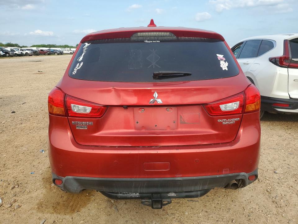 2017 Mitsubishi Outlander VIN JA4AP3AU9HZ050352 COPART salvage auction — SIDE, Tx - Certificate Of Title (P), sold $2,400 on 2026-07-09 (photo 6)