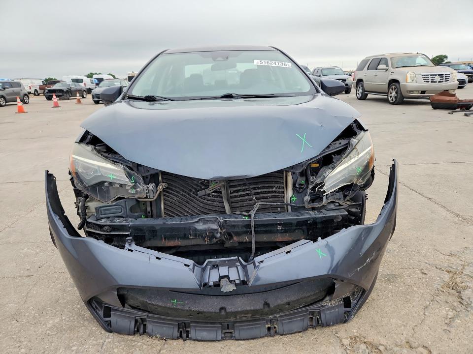 2019 Toyota Corolla VIN 5YFBURHEXKP883793 COPART salvage auction — FRONT END, Tx - Certificate Of Title, sold $3,050 on 2026-07-02 (photo 5)