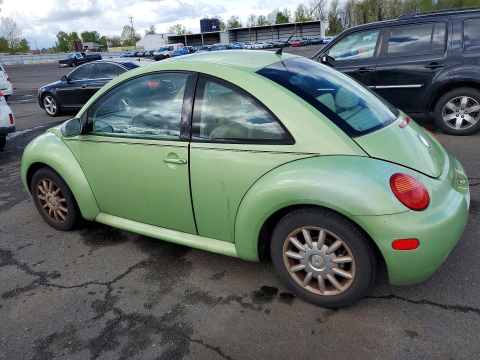 2005 Volkswagen Beetle VIN 3VWCK31C25M414397 COPART salvage auction — FRONT END, Or - Certificate Of Title, sold $525 on 2026-07-08 (photo 2)