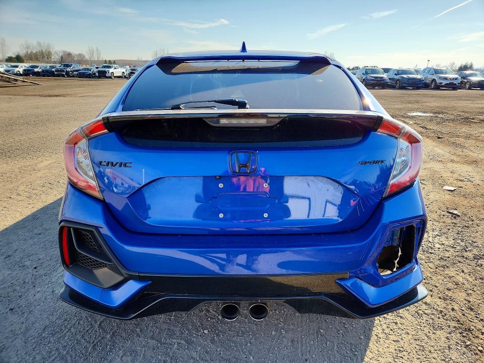 2017 Honda Civic VIN SHHFK7H49HU309868 COPART salvage auction — FRONT END, On - Permit Salvage, sold $4,200 on 2026-07-07 (photo 6)