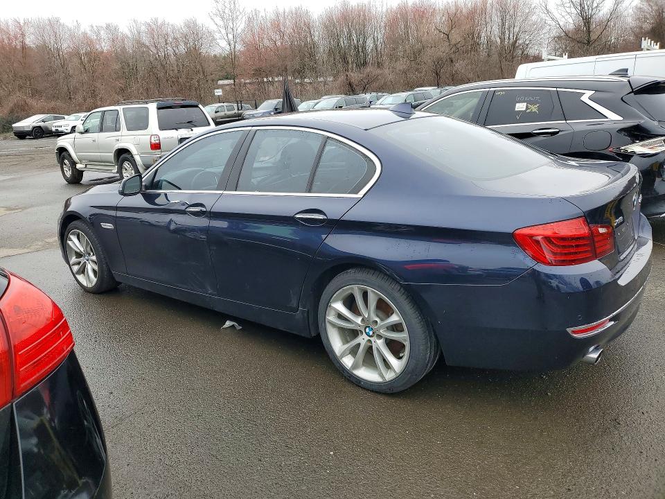 2014 BMW 5 series VIN WBA5B3C59ED531042 COPART salvage auction — SIDE, MA - CERTIFICATE OF TITLE, sold $3,900 on 2026-07-31 (photo 2)