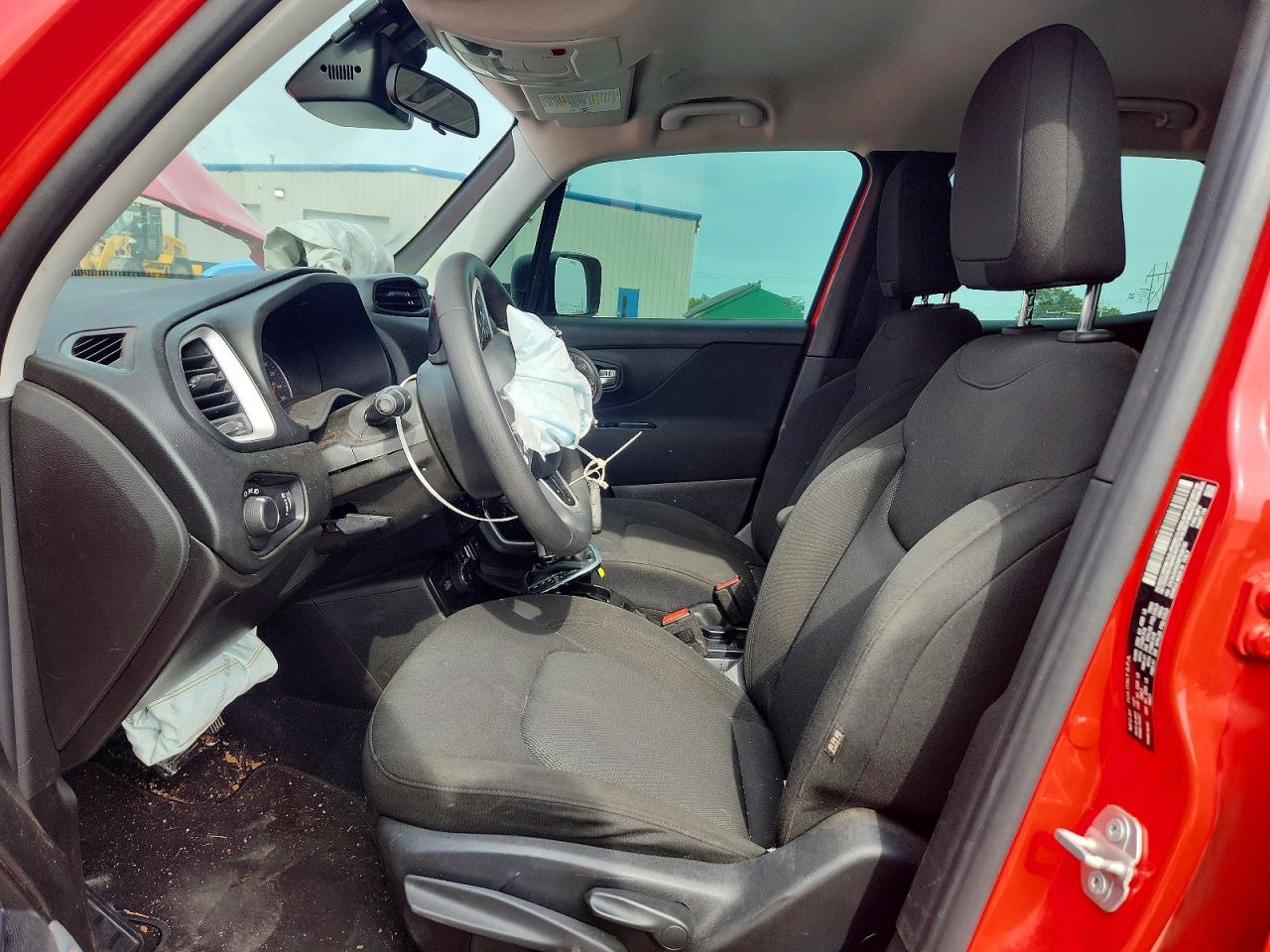 2021 Jeep Renegade VIN ZACNJDAB2MPN28100 COPART salvage auction — Front End, OK - CERT OF TITLE-SALVAGE, sold $550 on 2026-07-09 (photo 7)