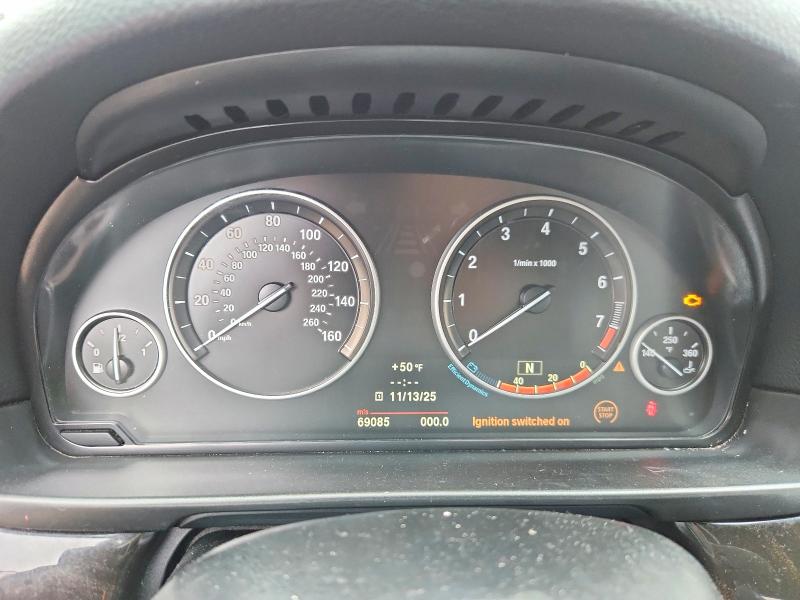 2012 BMW 5 series VIN WBAFU7C50CDU56671 COPART salvage auction — FRONT END, Ri - Certificate Of Title, sold $3,950 on 2026-07-27 (photo 9)
