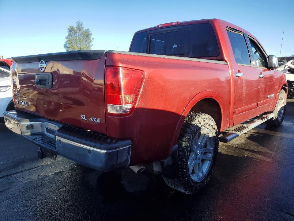 2014 Nissan TITAN VIN 1N6AA0EC1EN501815 COPART salvage auction — FRONT END, Az - Certificate Of Title, sold $850 on 2026-07-08 (photo 3)