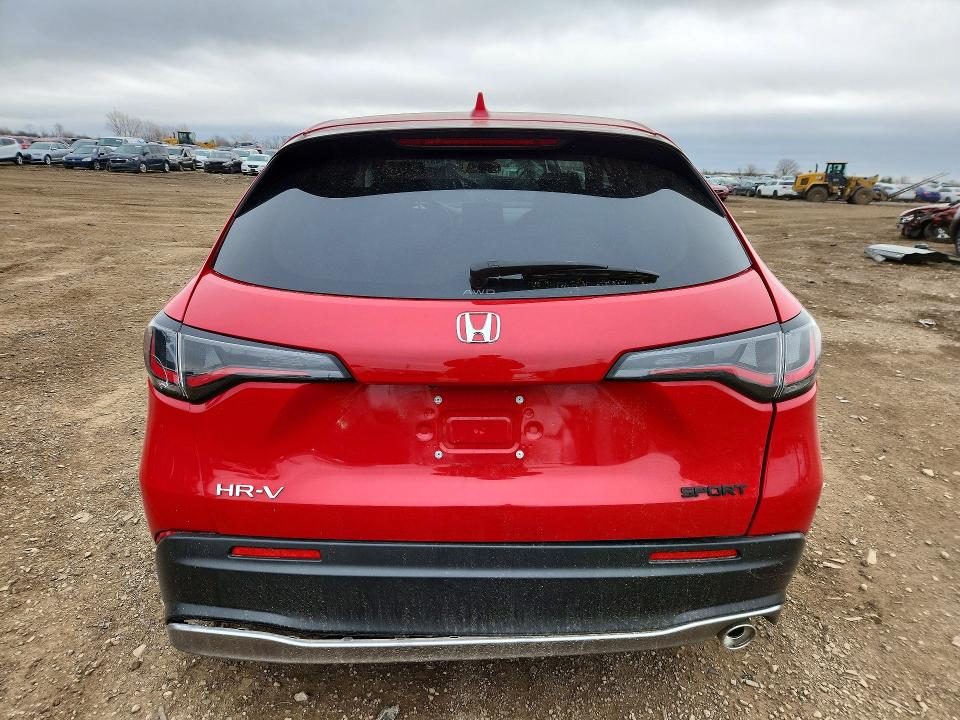 2025 Honda VIN 3CZRZ2H54SM795654 COPART salvage auction — REAR END, Il - Salvage Certificate, sold $8,700 on 2026-07-02 (photo 6)