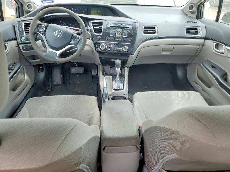 2013 Honda Civic VIN 19XFB2F88DE244926 COPART salvage auction — SIDE, Tx - Salvage Vehicle Title, sold $1,700 on 2026-07-02 (photo 8)