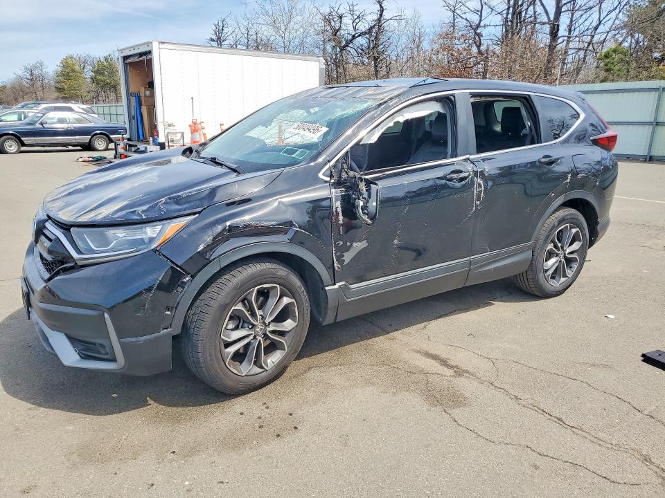 2021 Honda Cr-v VIN 7FARW2H81ME008633 COPART salvage auction — FRONT END, Ny - Mv-907A Salvage Certificate, sold $7,100 on 2026-07-08 (photo 1)