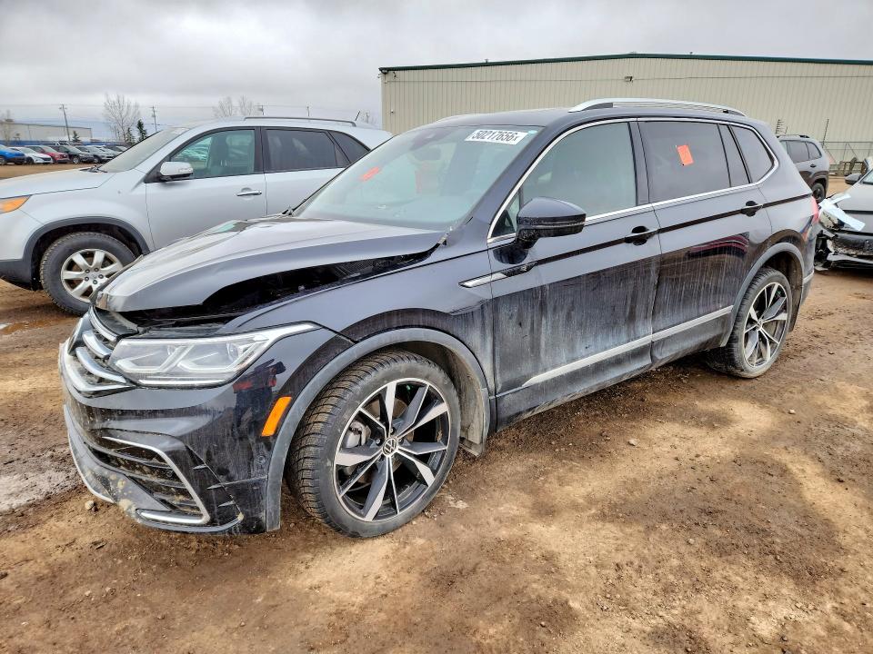 2022 Volkswagen Tiguan VIN 3VV4B7AX5NM123010 COPART salvage auction — FRONT END, Salvage Title, sold $600 on 2026-07-28 (photo 1)