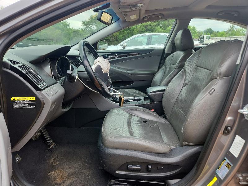 2014 Hyundai Sonata VIN 5NPEC4AC8EH867010 COPART salvage auction — FRONT END, Nc - Salvage Certificate Of Title, sold $350 on 2026-07-27 (photo 7)