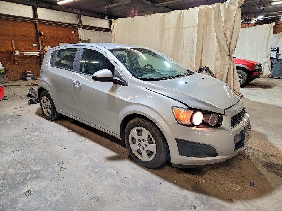 2013 Chevrolet SONIC VIN 1G1JA6SG4D4106585 COPART salvage auction — FRONT END, Pa - Certificate Of Salvage, sold $250 on 2026-07-02 (photo 4)